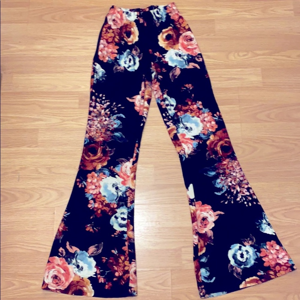 Flare spandex pants